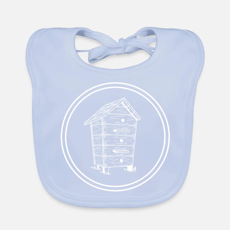 Abeilles apicultrices Bavoir bio Bébé