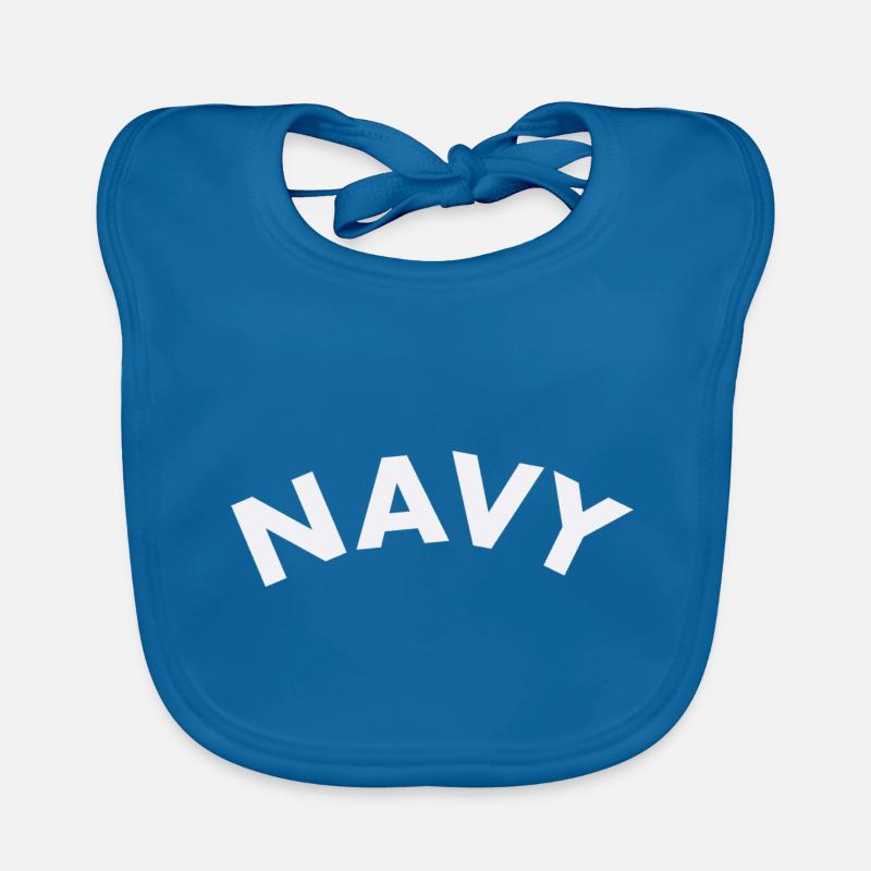 Navy Bavoir bio Bébé
