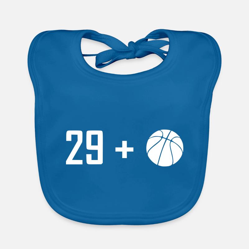 30. Geburtstag Basketball Baby Bio-Lätzchen