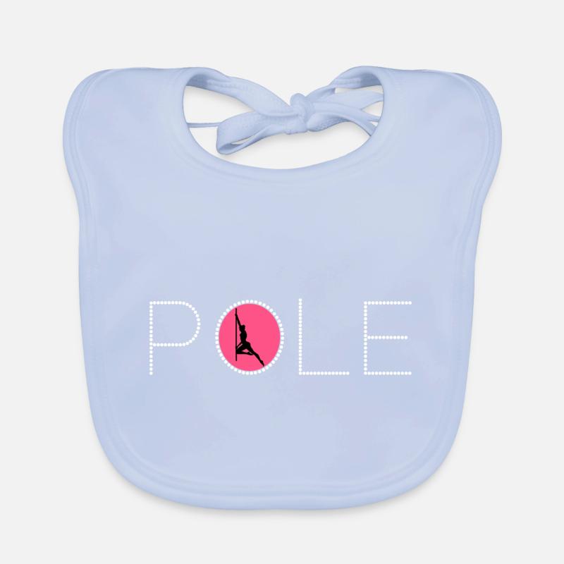 Pole Sport Compétition Danse Danseuse Acrobaties Bavoir bio Bébé