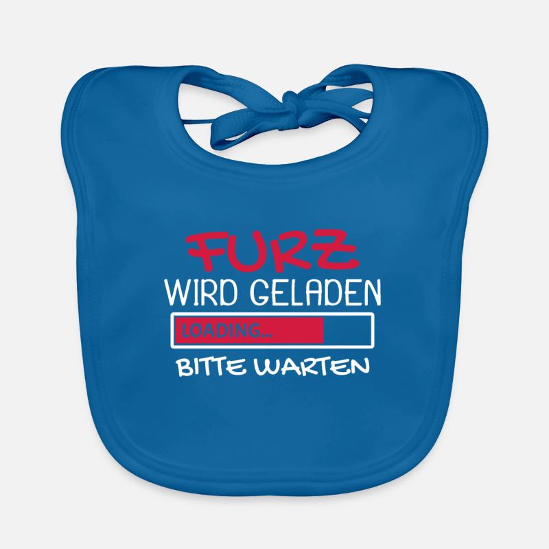 Furz wird geladen Baby Bio-Lätzchen