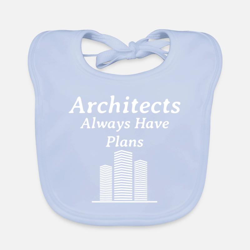 Architect Architecture Student Architectural Funny Organic Baby Bibs