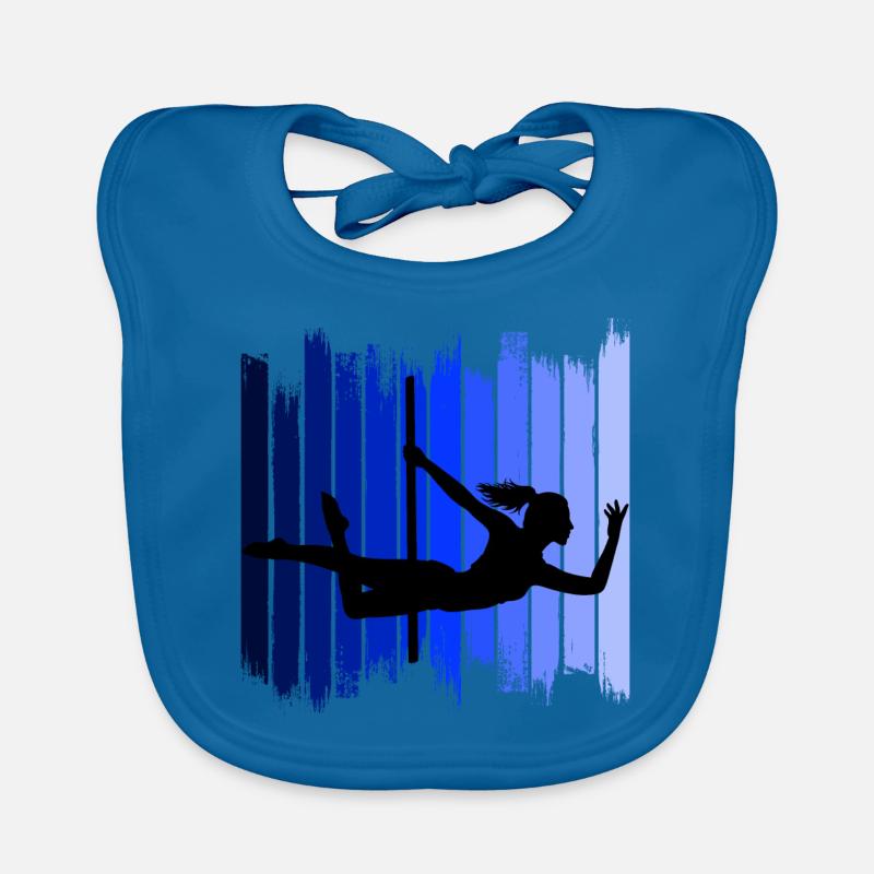 Pole Dance Dancer Competition Acrobatics Sport Organic Baby Bibs