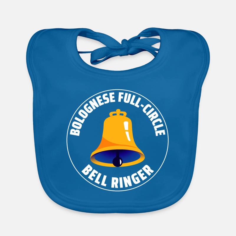 Bolognese Full-Circle Bell Ringer Ringing Hobby Organic Baby Bibs