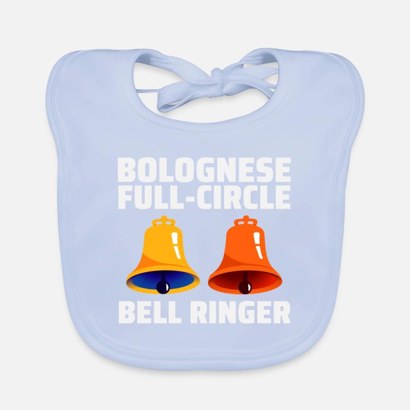 Bolognese Full-Circle Bell Ringer Ringing Hobby Organic Baby Bibs