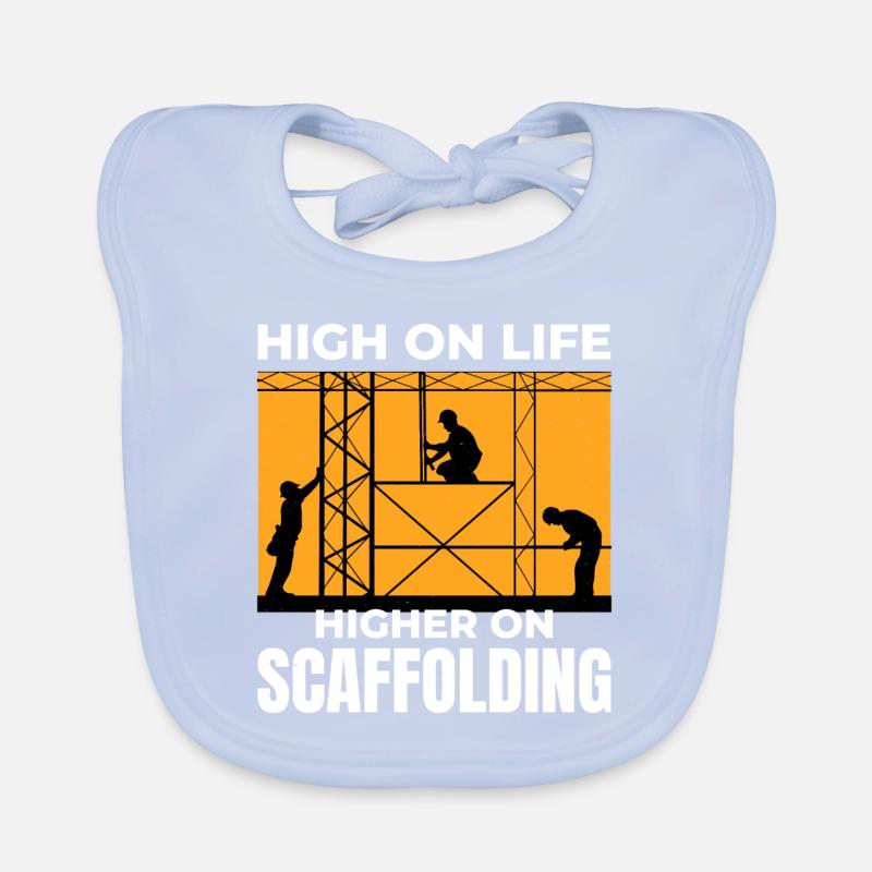 Plate-forme d’échafaudage d’échafaudage de constructeur d’échafaudages Bavoir bio Bébé