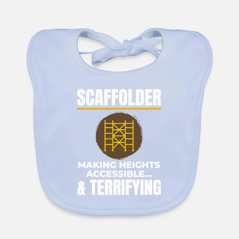 Plate-forme d’échafaudage d’échafaudage de constructeur d’échafaudages Bavoir bio Bébé