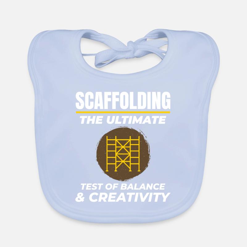 Plate-forme d’échafaudage d’échafaudage de constructeur d’échafaudages Bavoir bio Bébé