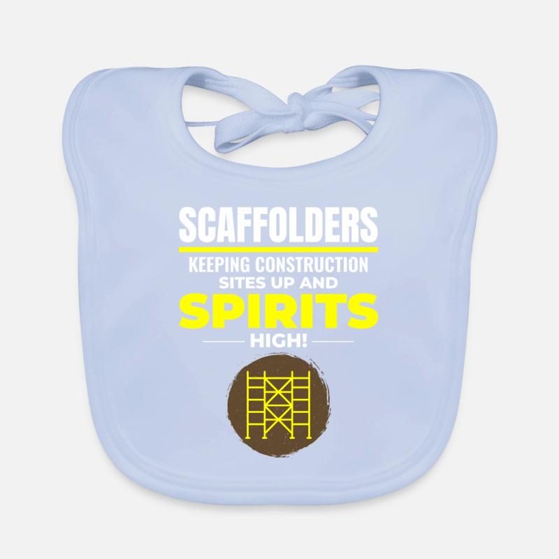 Scaffolder Scaffold Builder Scaffolding Platform Organic Baby Bibs