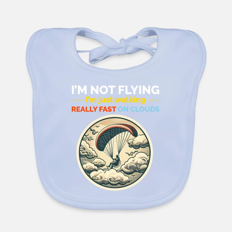 Paramotor Pilot Paramotoring Powered Paraglider Organic Baby Bibs