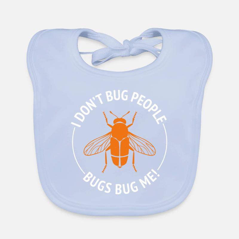 Insect Collector Entomology Entomologist Bug Lover Organic Baby Bibs