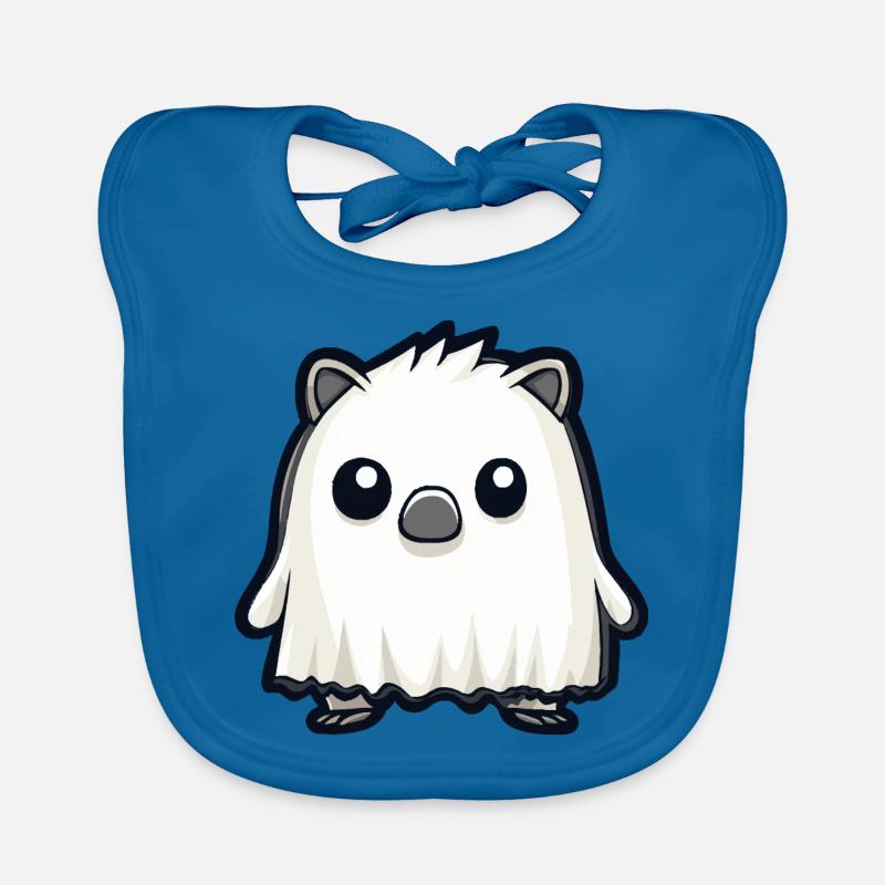 Igel Halloween Comic Geist Baby Bio-Lätzchen