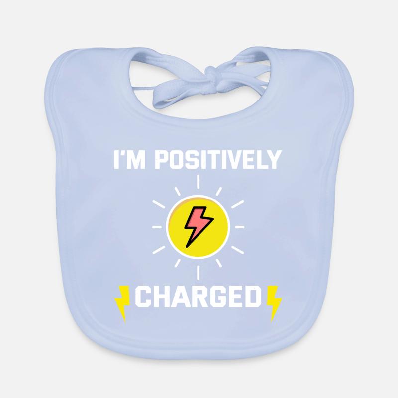 Electrician Humor Electrical Technician Engineer Organic Baby Bibs