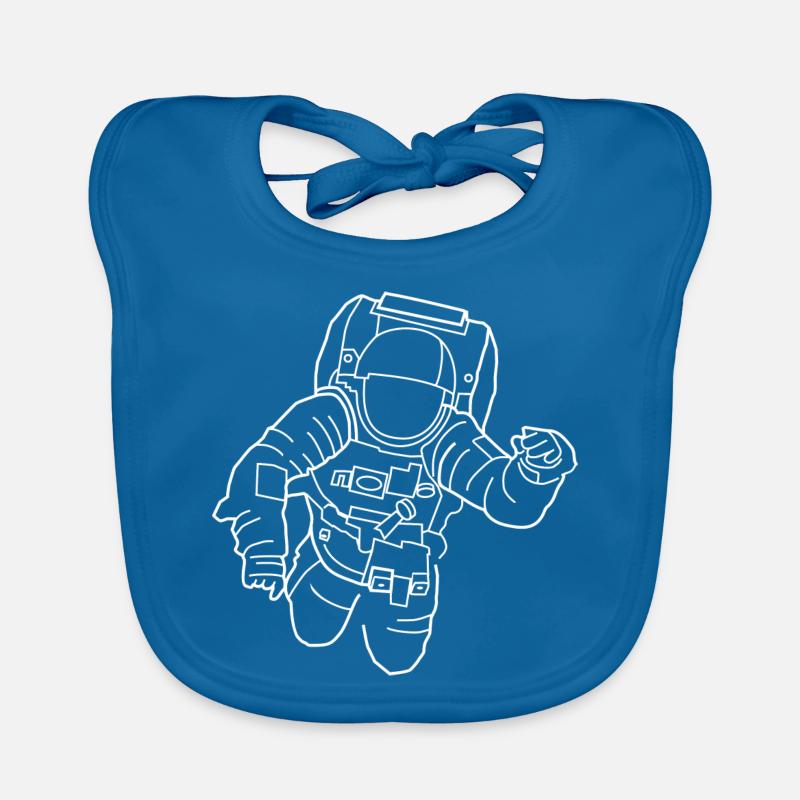 Astronaut Baby Bio-Lätzchen