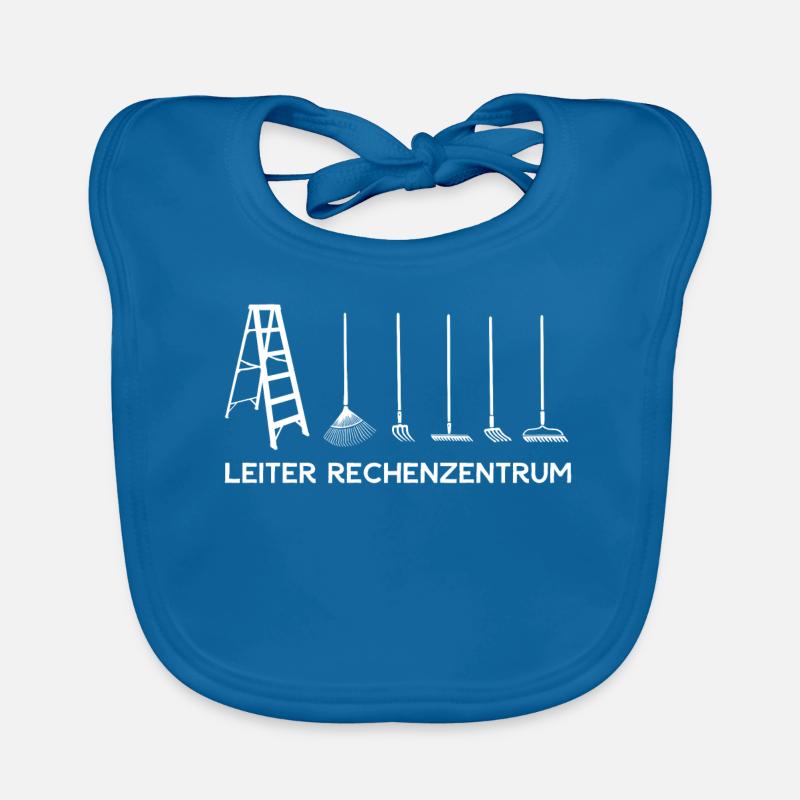 Leiter Rechenzentrum Hobbygärtner Gärtner Geschenk Baby Bio-Lätzchen