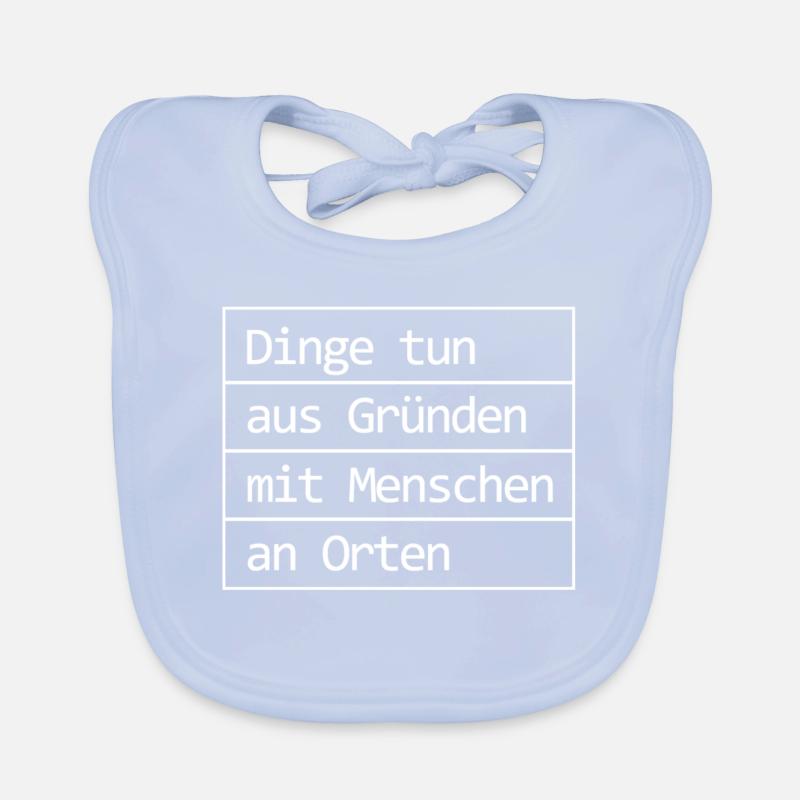 Dinge tun Baby Bio-Lätzchen