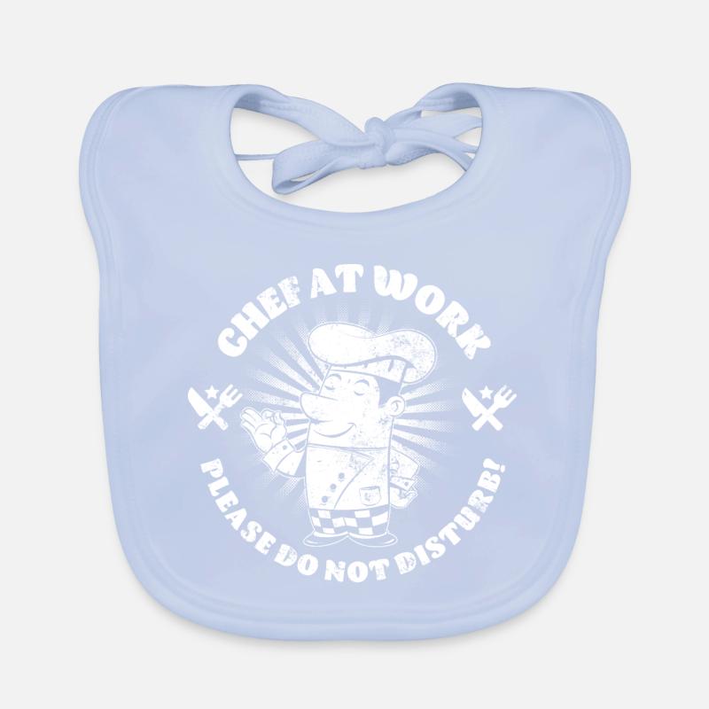 Chef at work Organic Baby Bibs