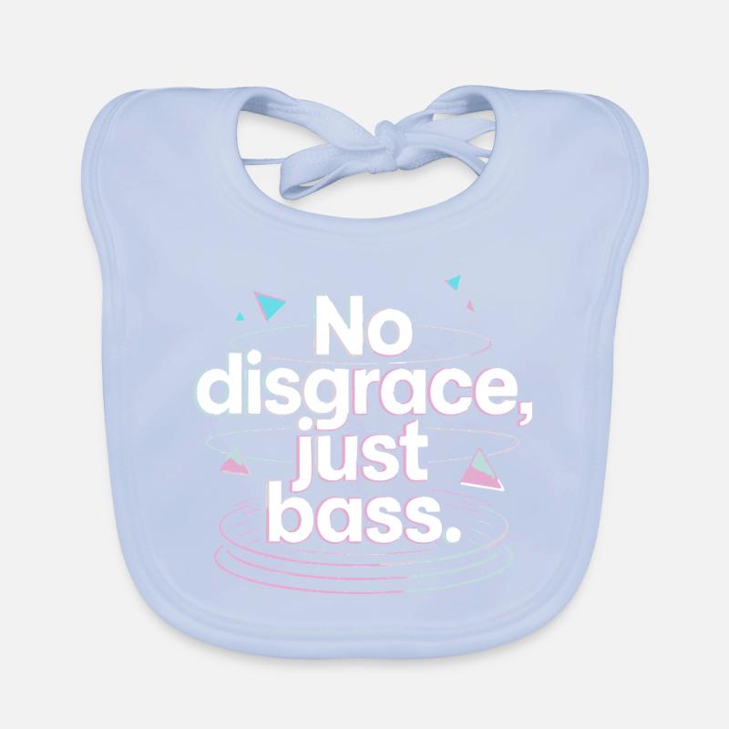 Pas de disgrâce, juste de la basse rétro Bavoir bio Bébé