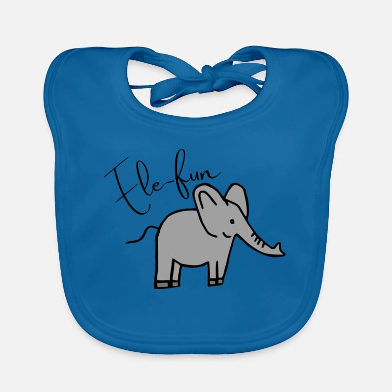 Ele-Fun Organic Baby Bibs