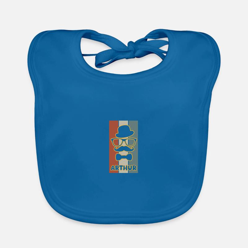 Name Arthur Organic Baby Bibs