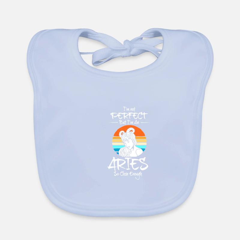 Sternzeichen Widder Baby Bio-Lätzchen