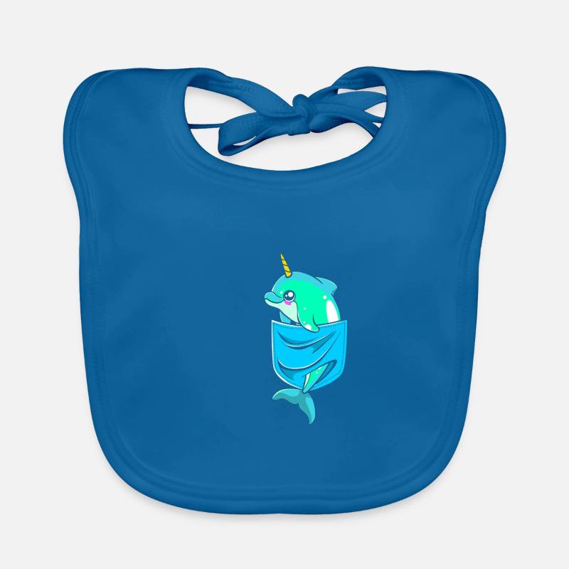 Narwal Baby Bio-Lätzchen