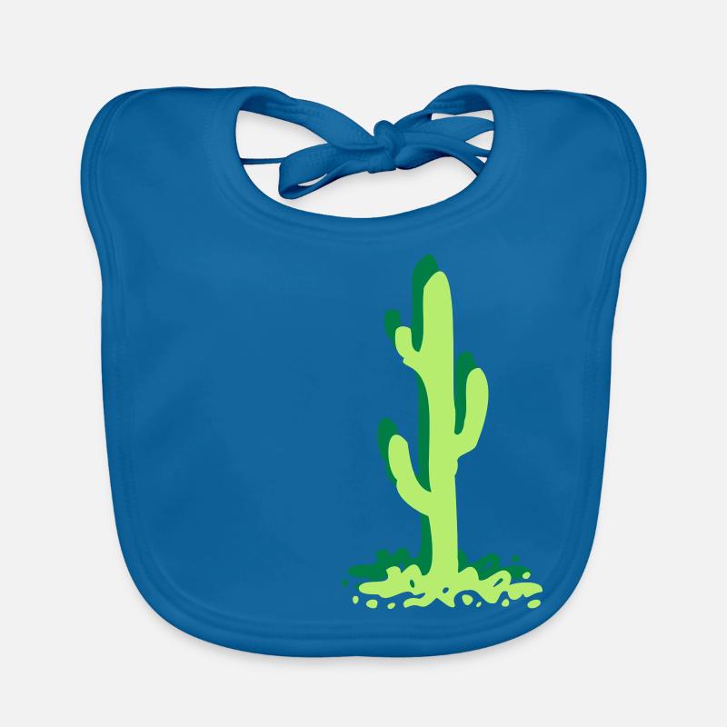 Cactus cactus cacti Organic Baby Bibs