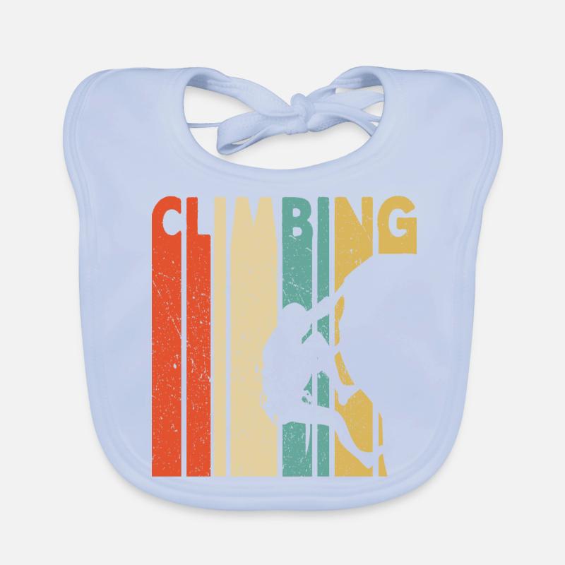 Climbing Organic Baby Bibs