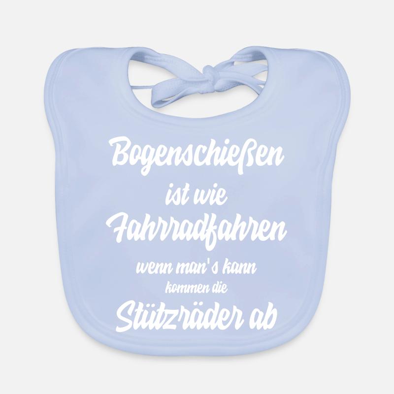 Bogenschießen Baby Bio-Lätzchen