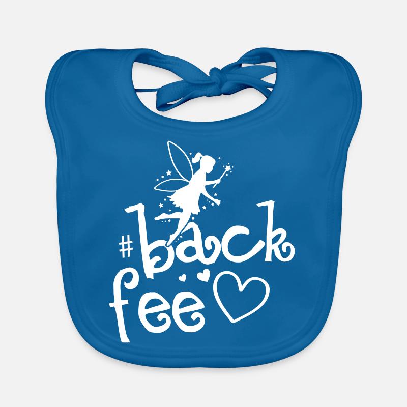 Fee Backen Herz Backfee Elfe Baby Bio-Lätzchen