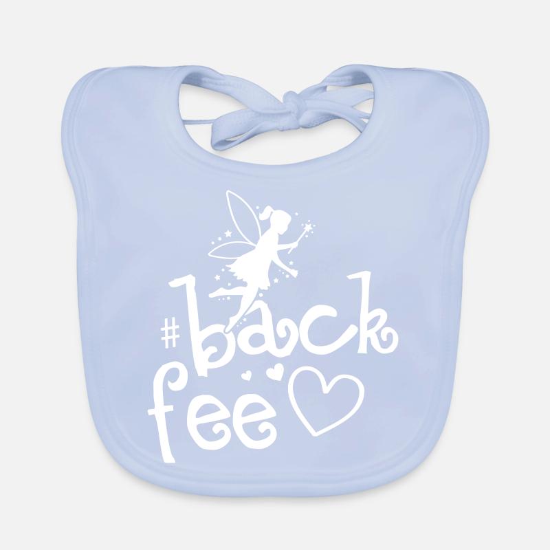 Fee Backen Herz Backfee Elfe Baby Bio-Lätzchen