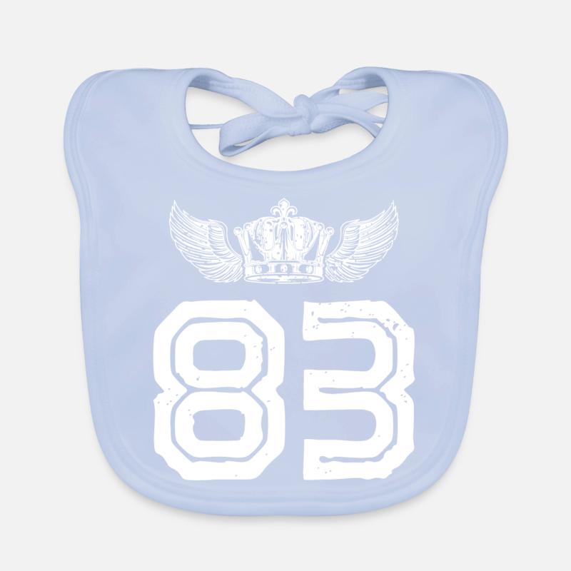 83 Couronne numérique Bavoir bio Bébé