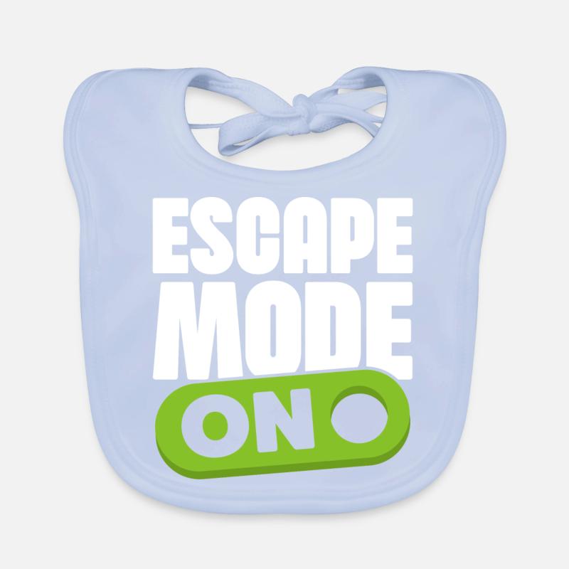 Mode Escape sur Escape Game Breakout Challenge Bavoir bio Bébé