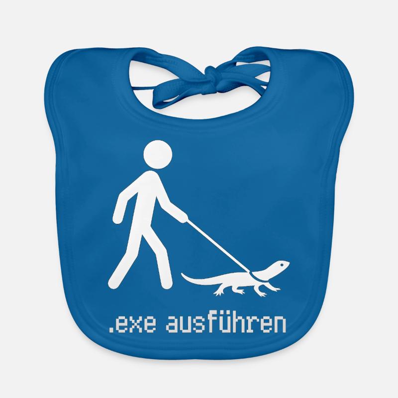 EXE ausführen Admin Informatiker Programmierer Baby Bio-Lätzchen