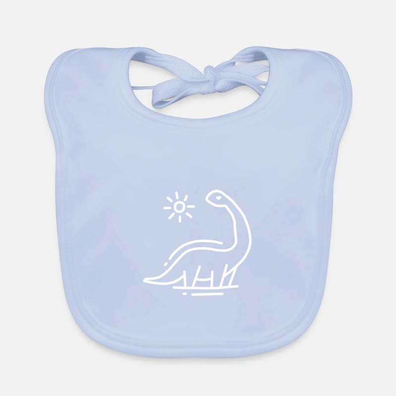 dinosaur Organic Baby Bibs