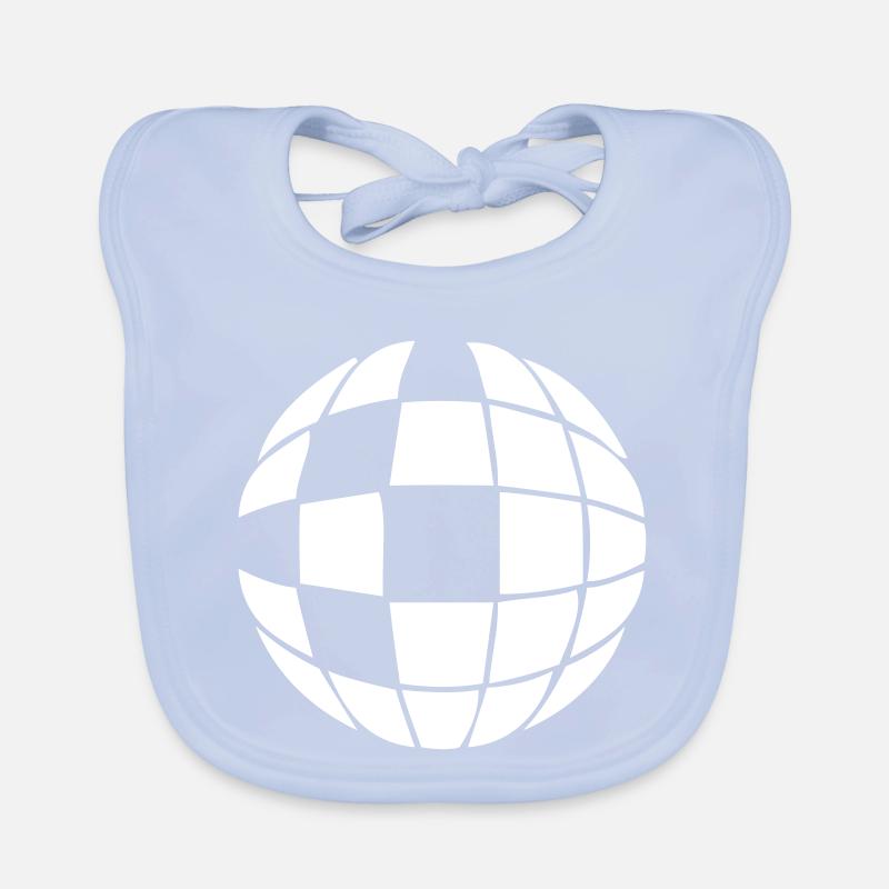 Disco ball disco ball Organic Baby Bibs