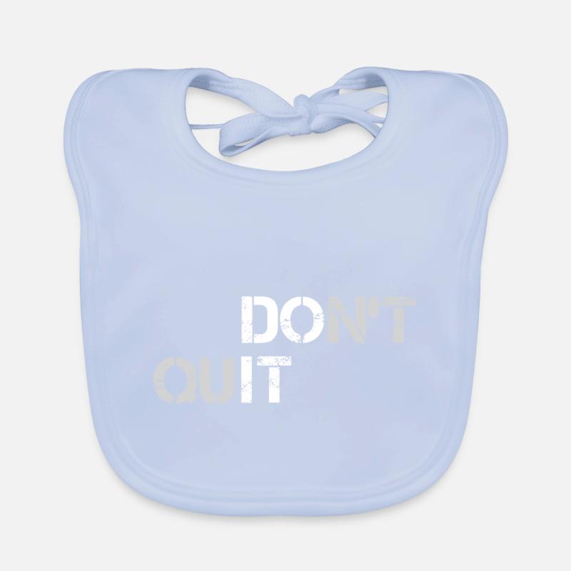 Motivation de l'athlète Bavoir bio Bébé