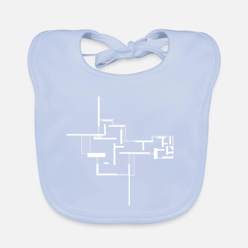 Architektur Baby Bio-Lätzchen