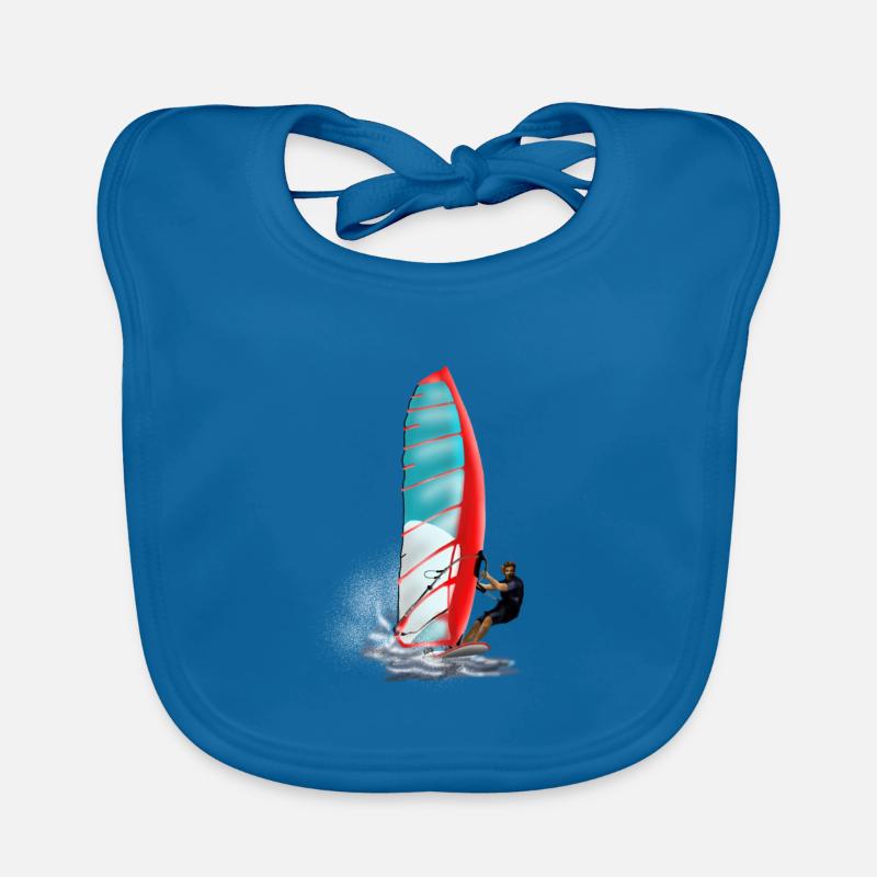 Windsurfing Baby Bio-Lätzchen