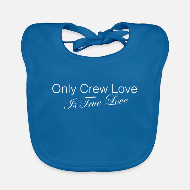 Only Crew Love Is True Love Organic Baby Bibs