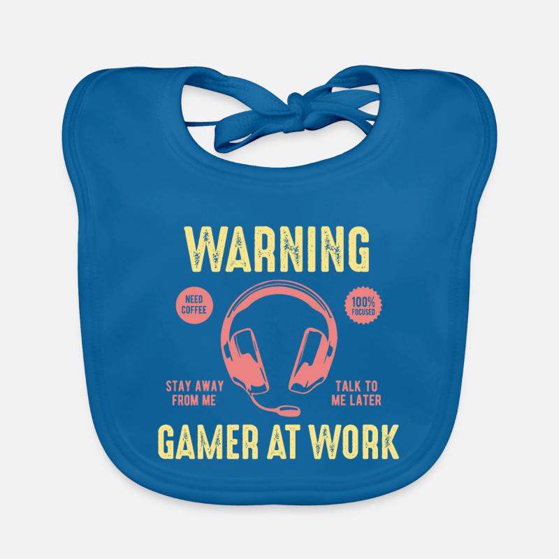 Computer games Organic Baby Bibs