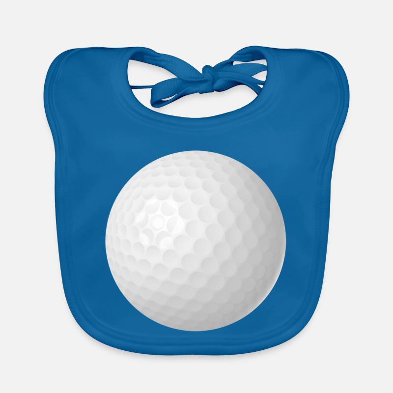 Véritable balle de golf Bavoir bio Bébé