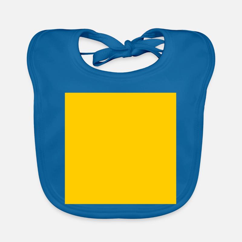 texture d’arrière-plan jaune personnaliser le modèle Bavoir bio Bébé