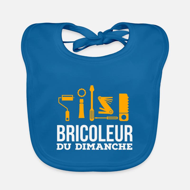 Bricoleur du dimanche Bavoir bio Bébé