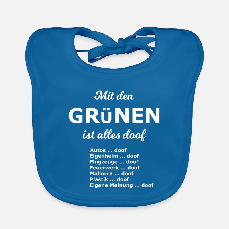 Doofe Partei Baby Bio-Lätzchen