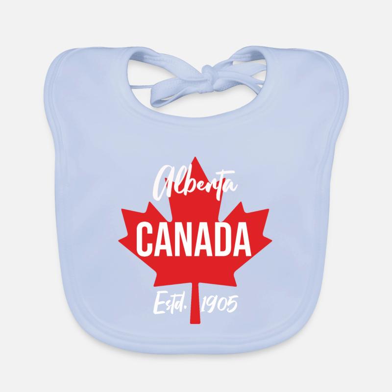 Alberta Canada 1905 Organic Baby Bibs