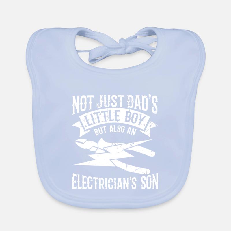 Electrical engineer son Organic Baby Bibs