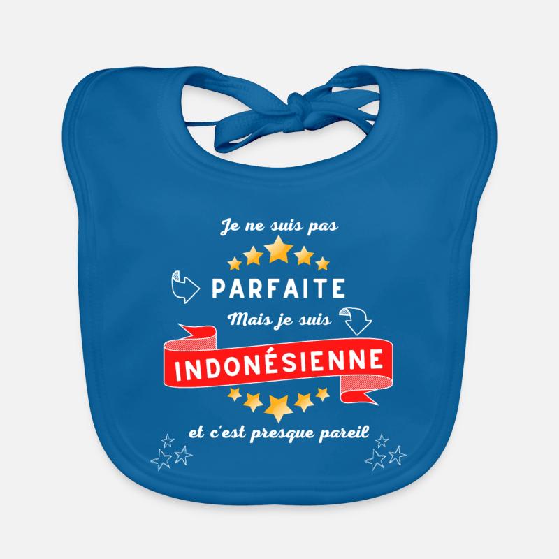 Ich bin nicht perfekt, aber ich bin ein Datengewerkschafter - Baby Bio-Lätzchen - Pfauenblau
