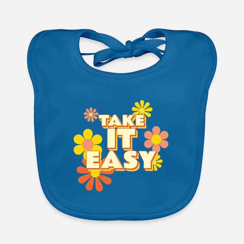 Take it Easy Organic Baby Bibs