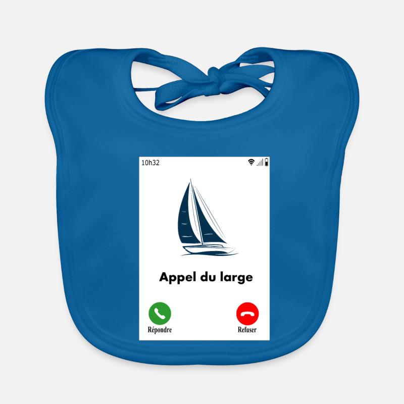 Appel du large Bavoir bio Bébé